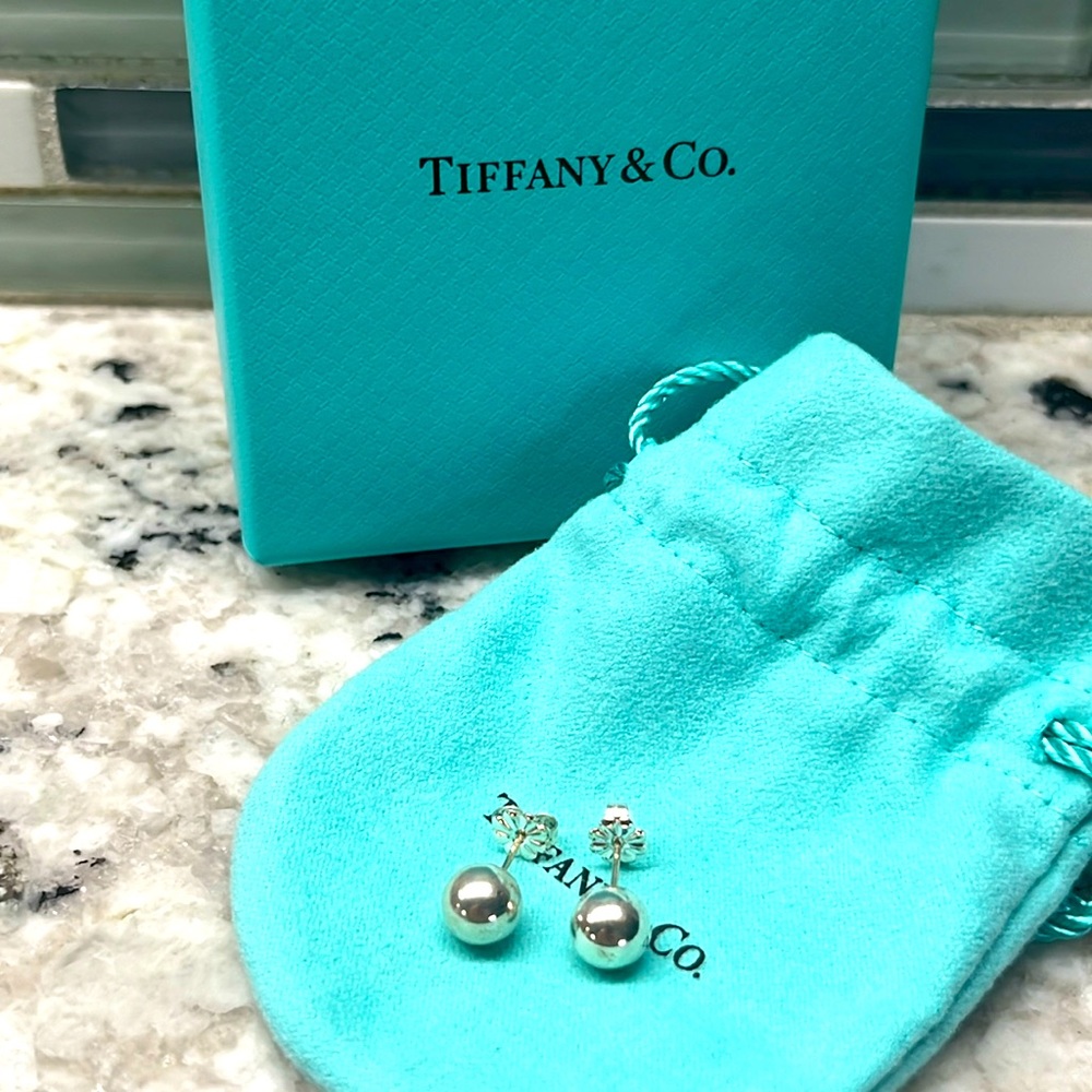 Tiffany and Co. Sterling Silver Studs